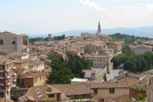 Vue de Perugia.
