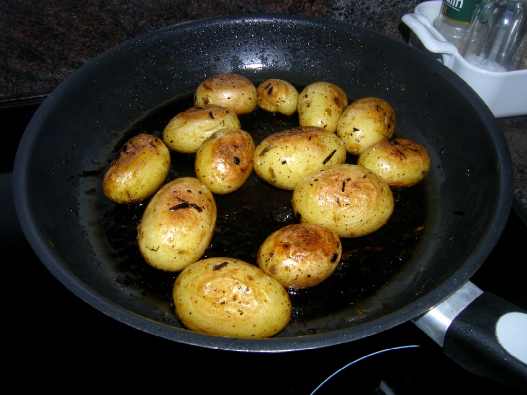 Pommes de terre rissolées à la provençale, Recette