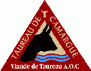 Le logo de l’AOC Taureau de Camargue.